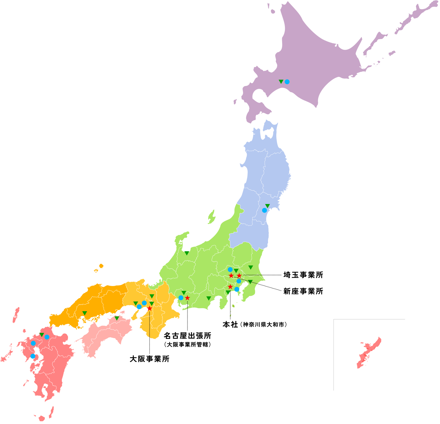 日本地図